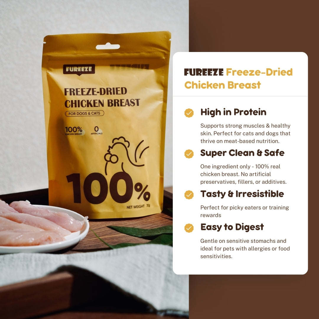 Fureeze Freeze-Dried Chicken Breast